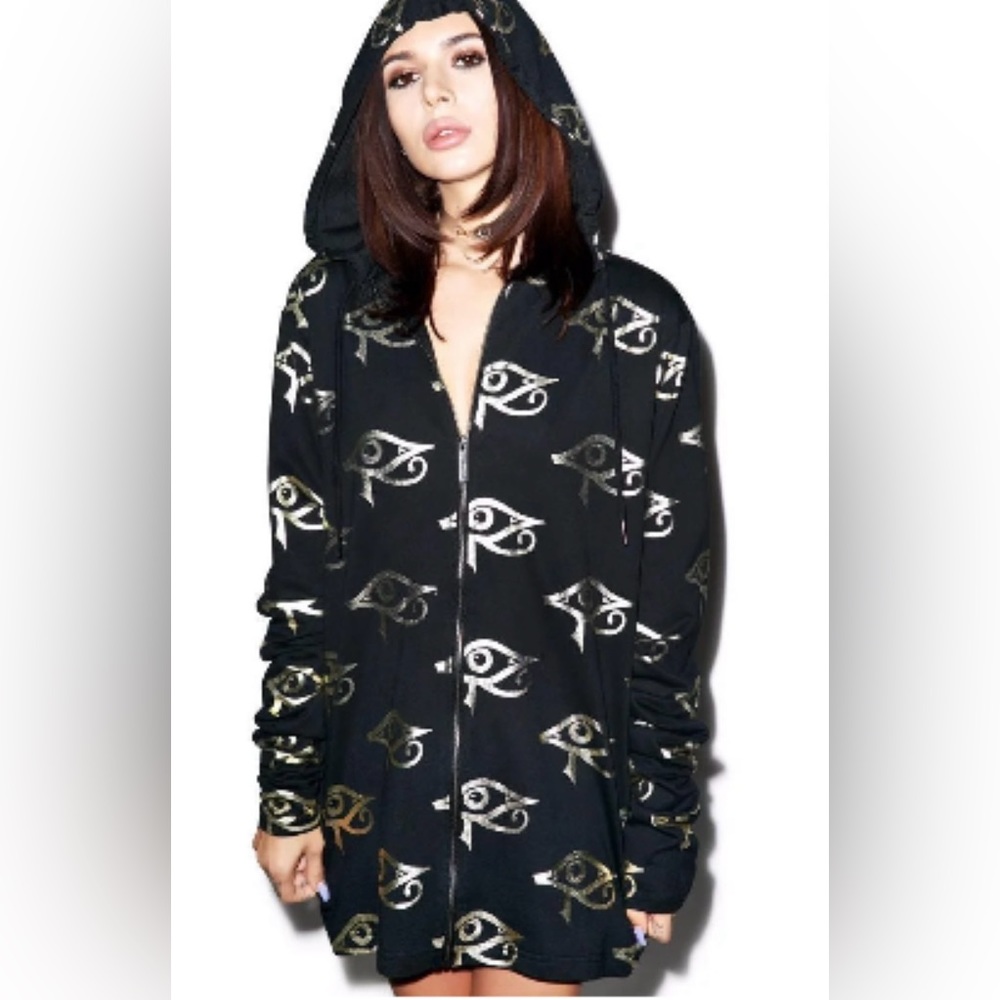 Killstar zip up hoodie